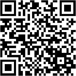 QR code that opens a sample virtual business card